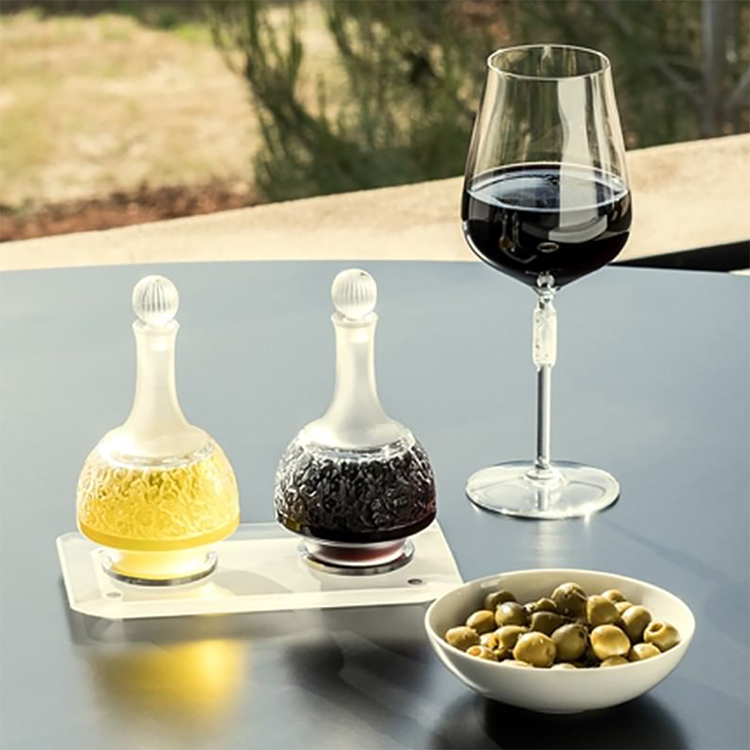 ルネ・ラリック オイル＆ビネガーセット ルネ・ラリック オイル＆ビネガーセット ヴェルサイユ オイル