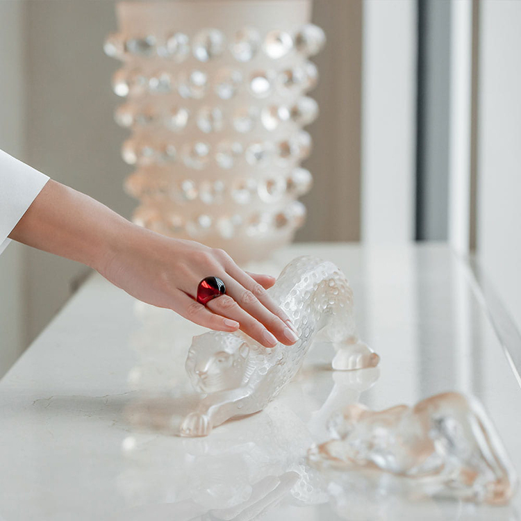 最終値下げ】LALIQUE ラリック カポジョンリング 約14〜15号