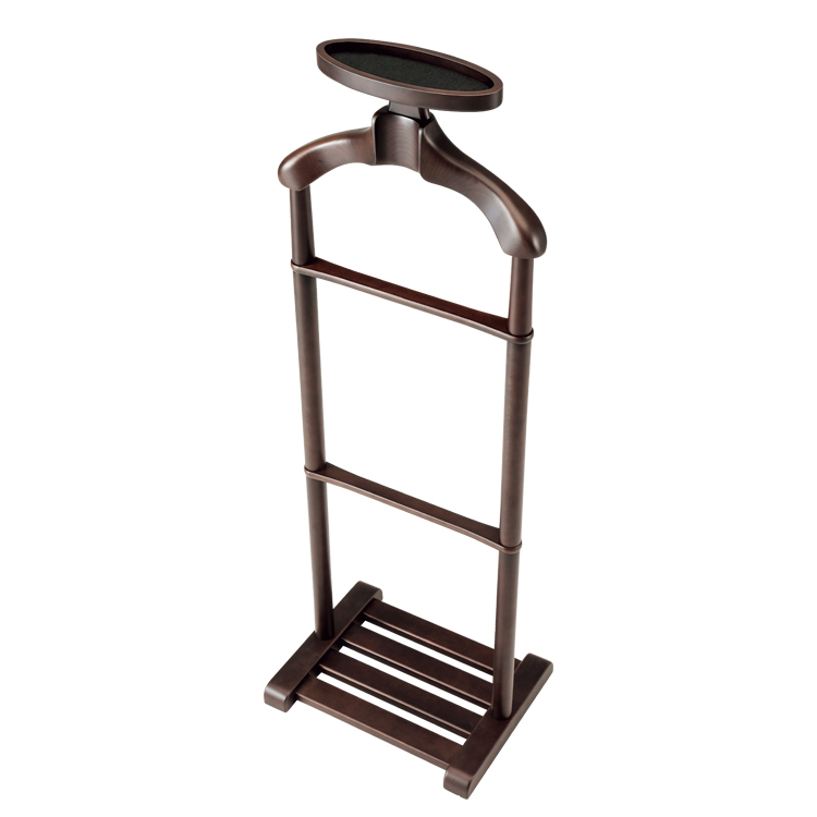 新型／Giorno／ジョルノ・スタンドハンガー／スモークブラウン