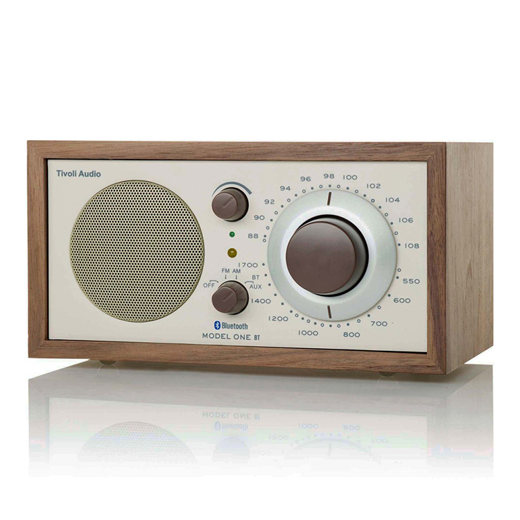 良品！！MODEL ONE FM/AMラジオ 木製 Model One BT テーブル ラジオ スピーカー AM / ワイドFM