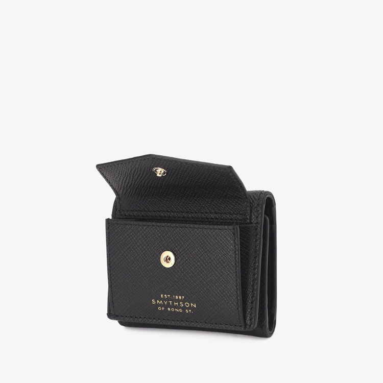 日本限定】Panama Small Trifold Purse BLACK(財布) | TOMIYA(トミヤ