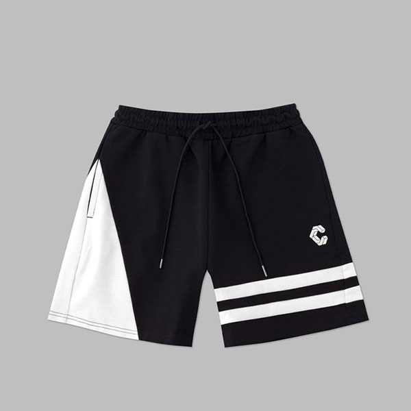 CRONOS 2LINE TRAINIG SHORTS BLACK & WHITE | TOMIYA(トミヤ